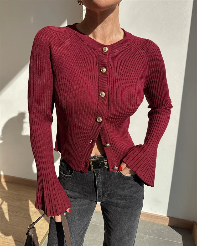 High street style slim fit cardigan