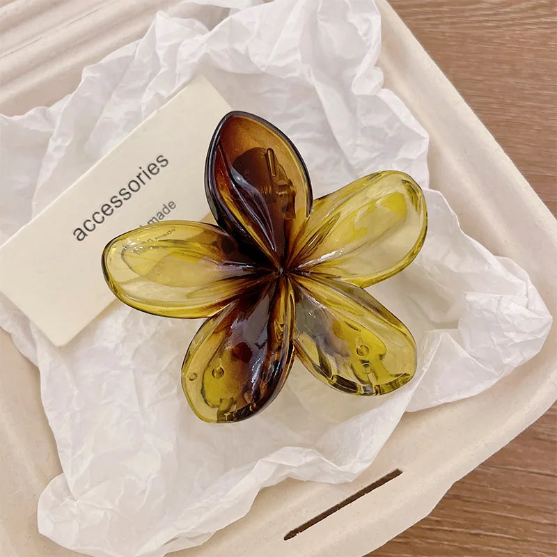Hawaiian Flower Design Hair Clip
