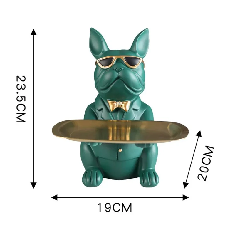 Multifunctional Tray with Bulldog Style