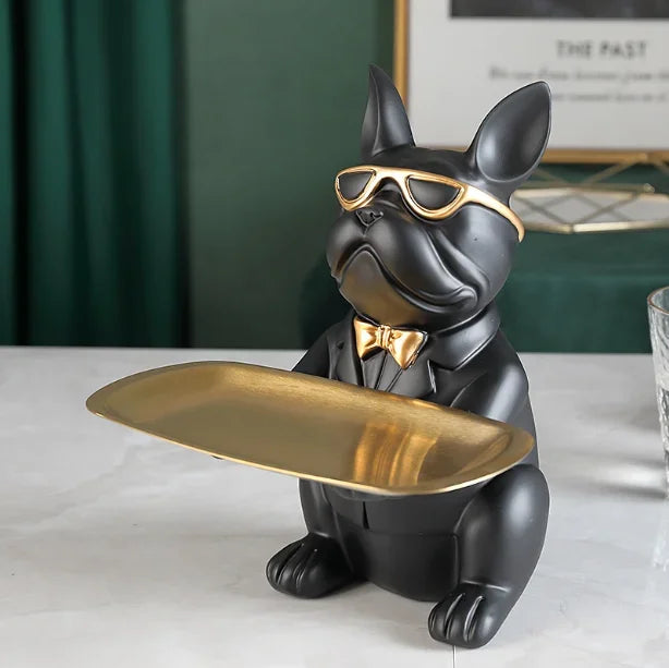 Multifunctional Tray with Bulldog Style