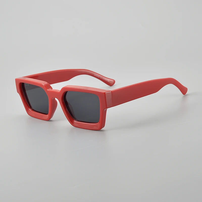 Retro Thick Acetate Sunglasses