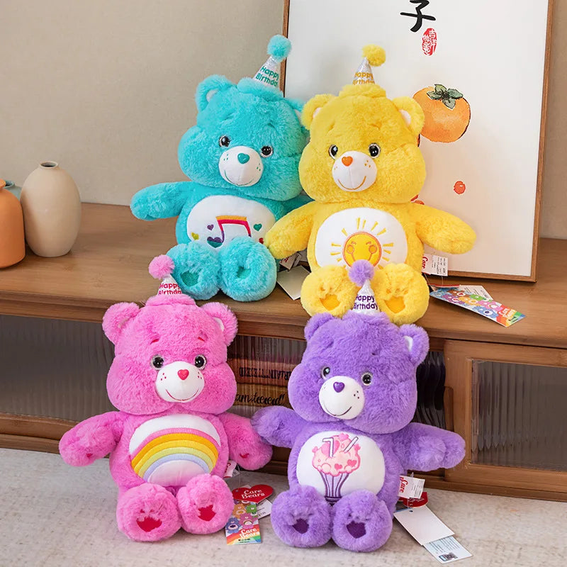 Care Bears Colorful Plush Bear Backpack