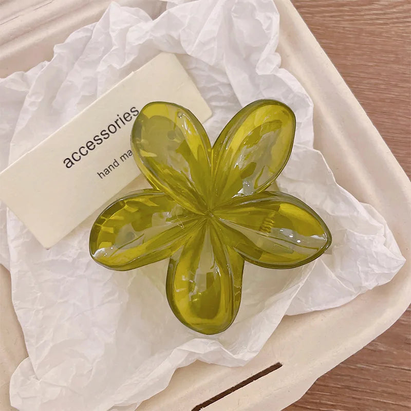 Hawaiian Flower Design Hair Clip