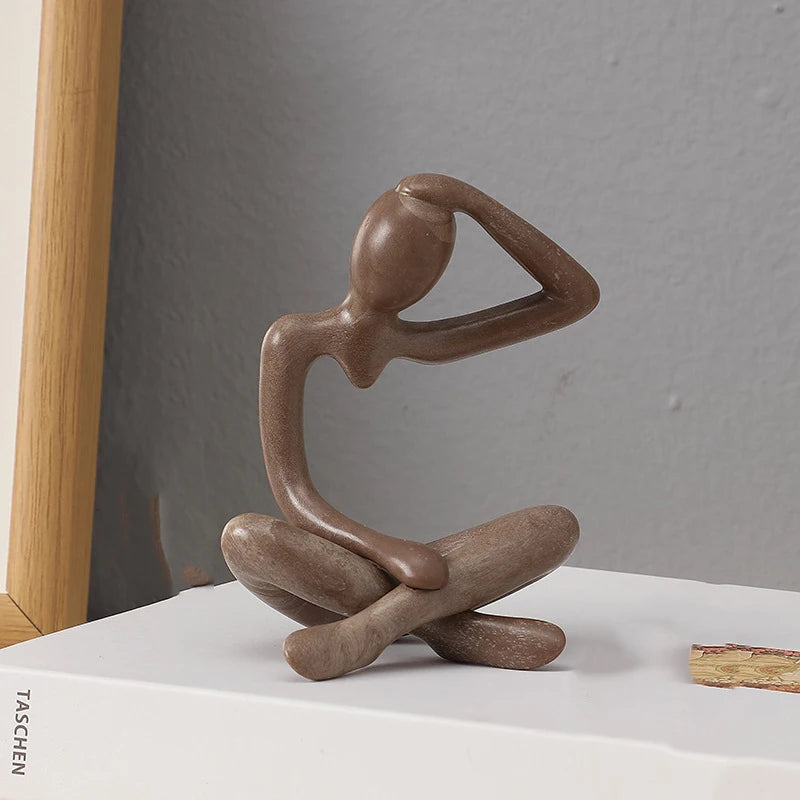 Abstract Thinker Figures Artistic Decorations for Living Room, Office and Bedrooms