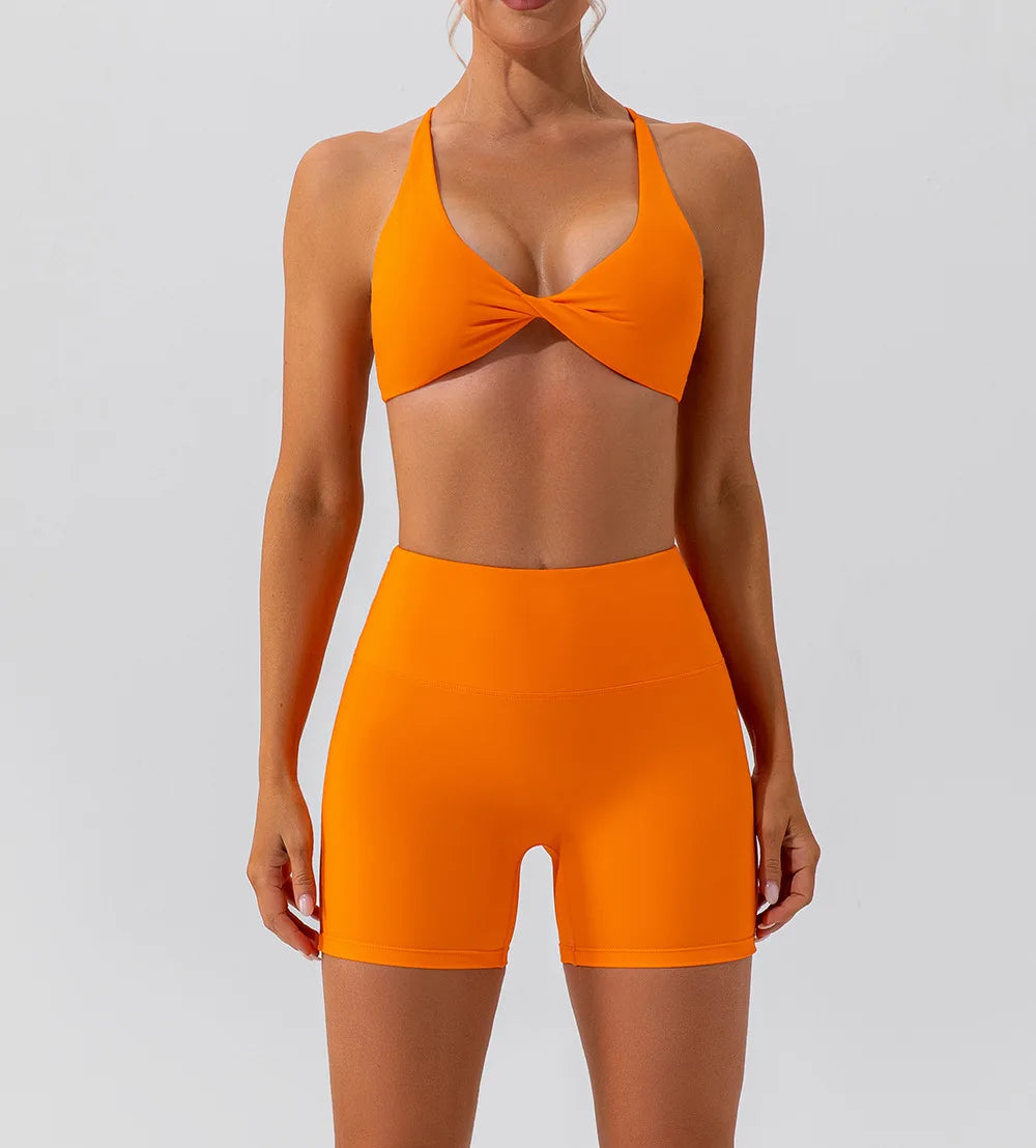 Sexy Women's Gym Top with Crease