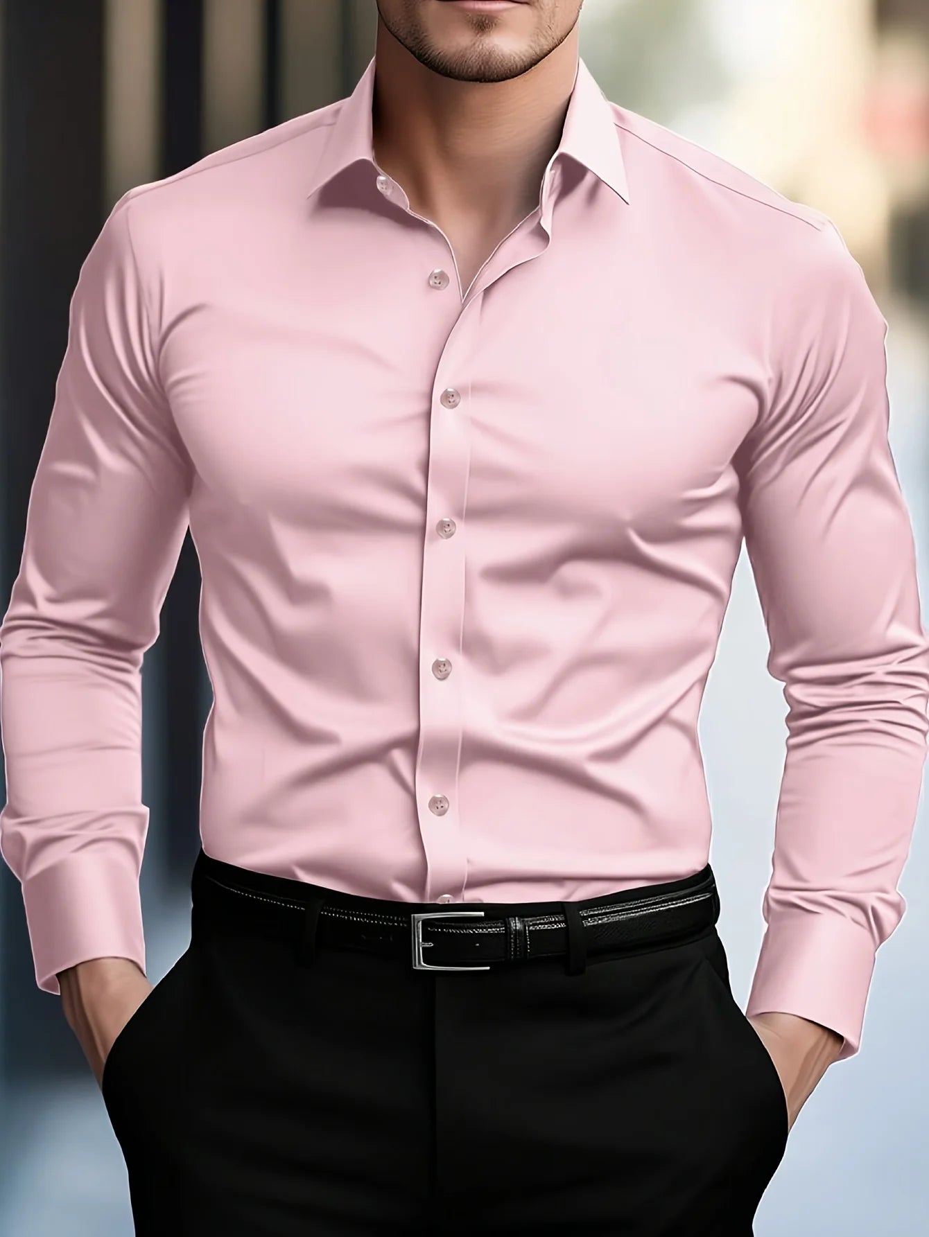 Elegant and Versatile Dress Shirt