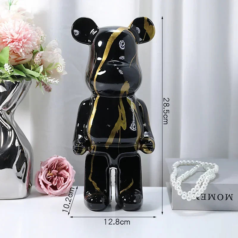 Bear Statue Aesthetic Luxury Decoration for Living Room