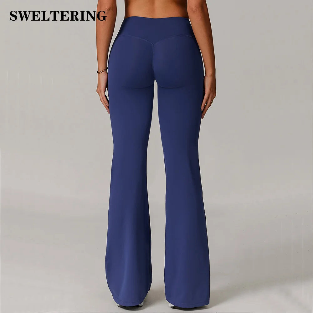 Bell-Bottom and Wide-Leg Leggings