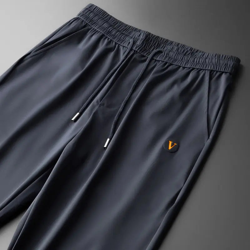 Men's social polo shirt with long pants