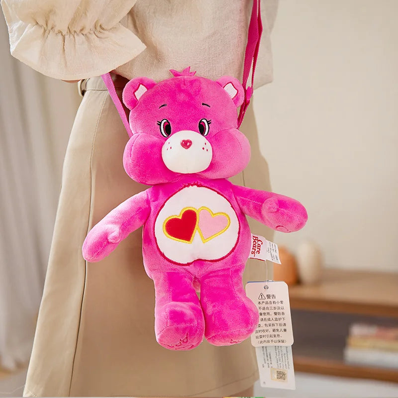 Care Bears Colorful Plush Bear Backpack