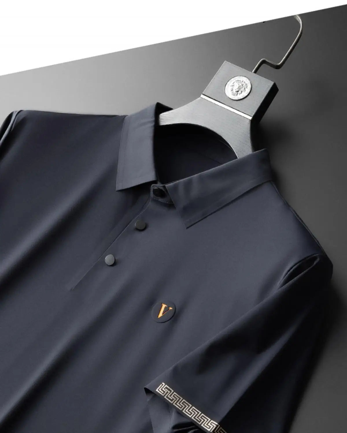 Men's social polo shirt with long pants
