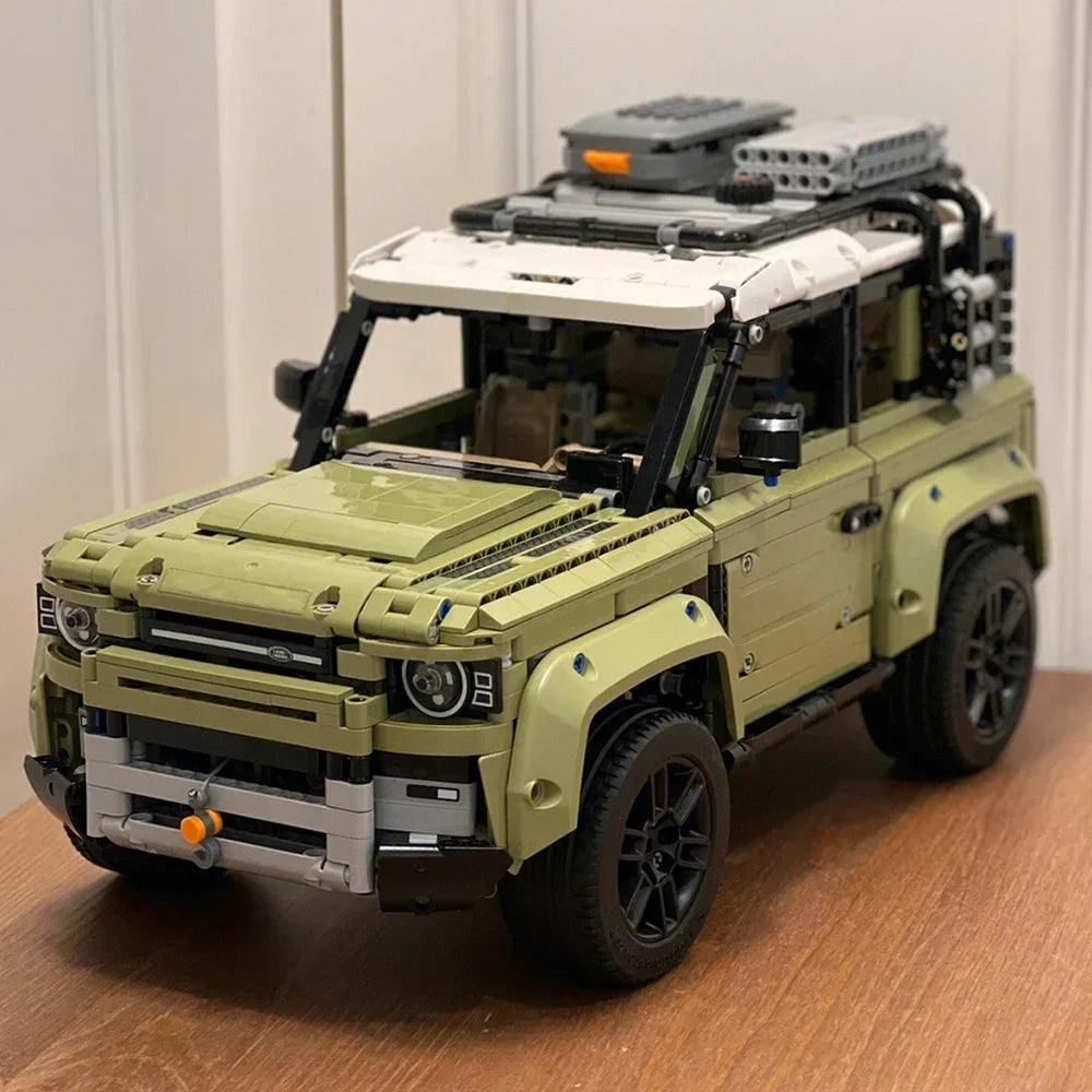 Rover Defender 4x4 Off-Road Car Building Blocks