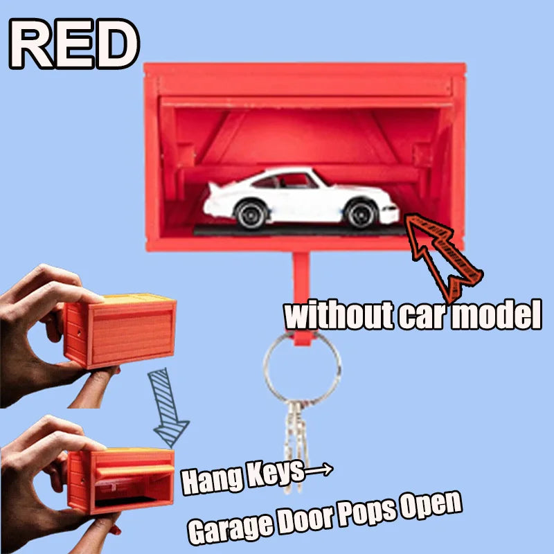 Creative Garage-Shaped Key Holder