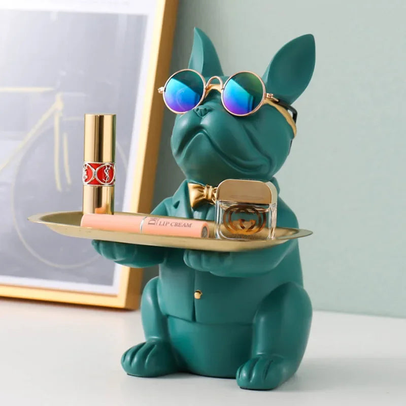 Multifunctional Tray with Bulldog Style