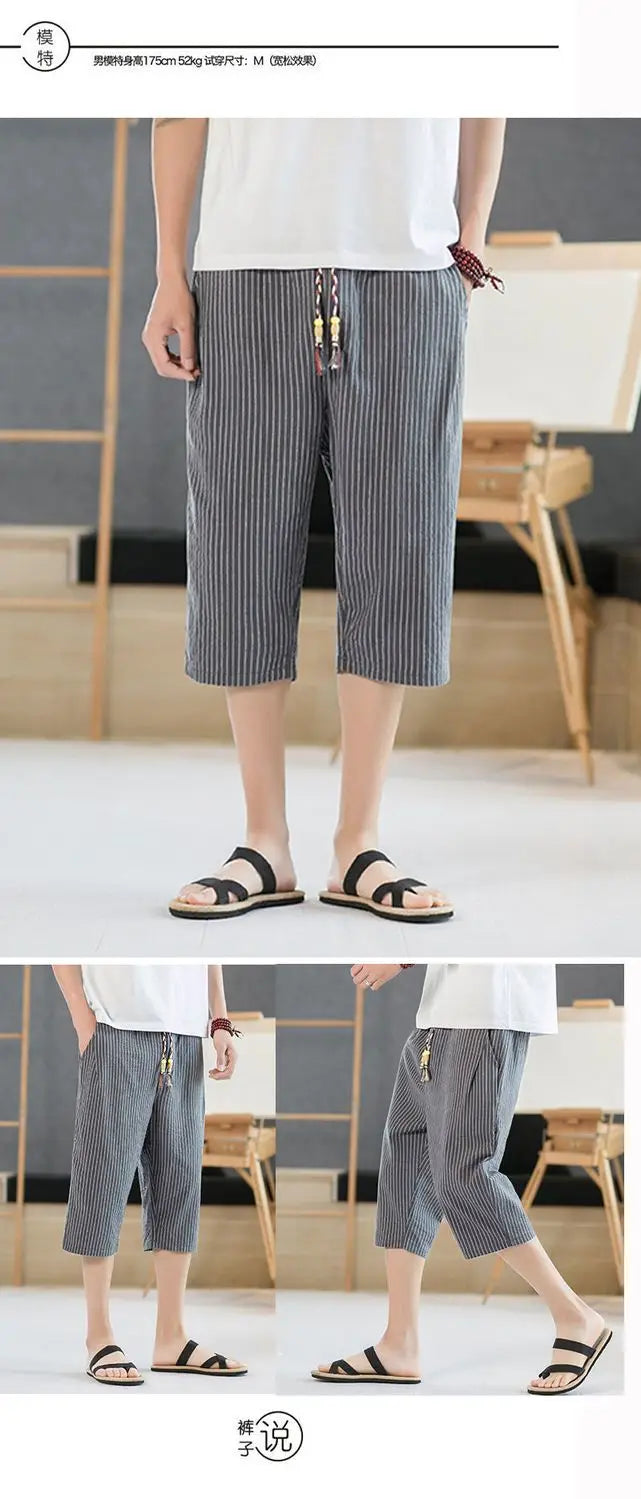 Polyester Cropped Pants