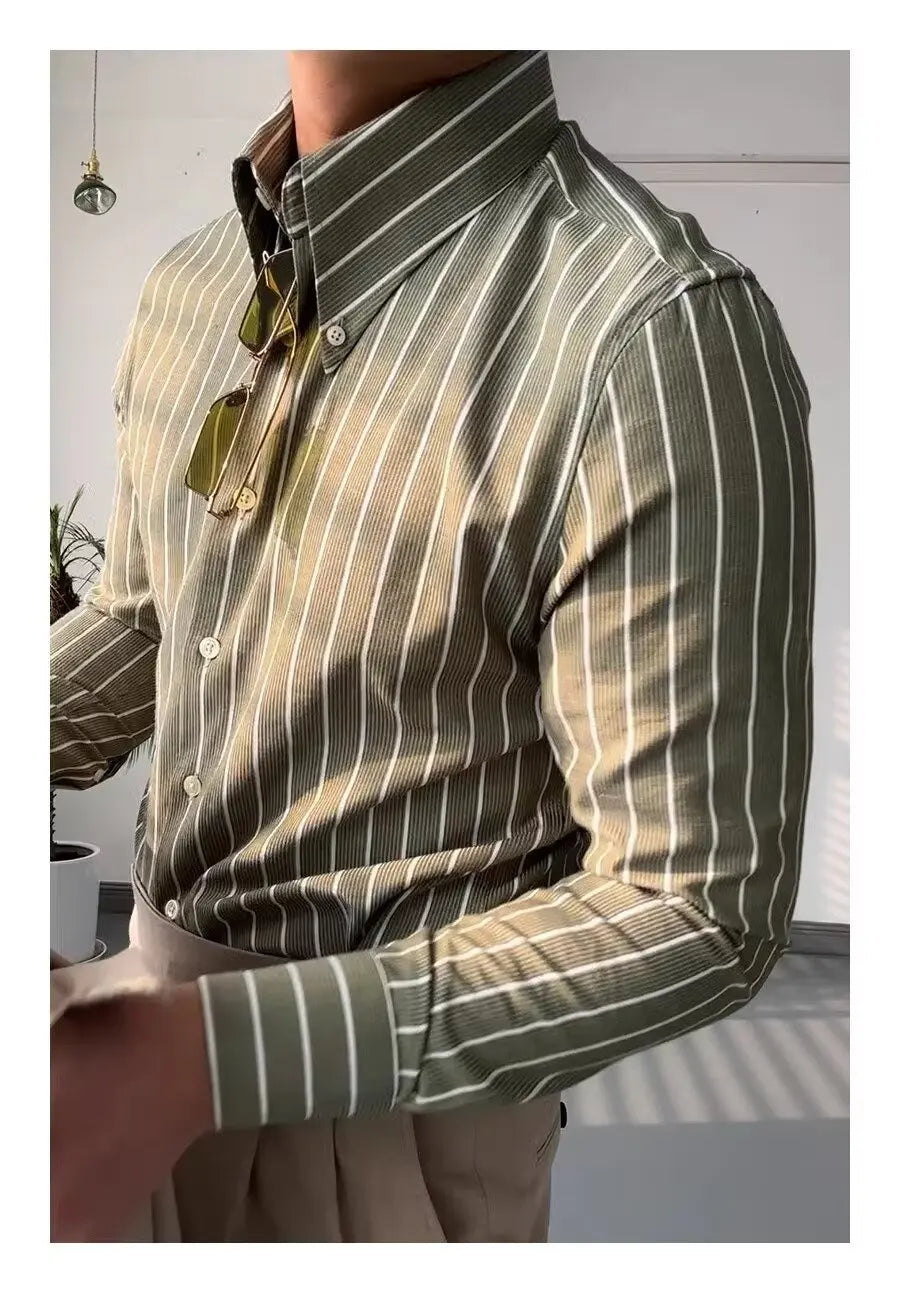 Striped Long Sleeve Shirt