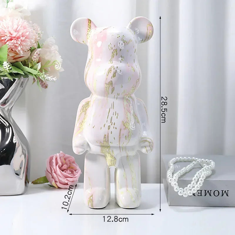 Bear Statue Aesthetic Luxury Decoration for Living Room