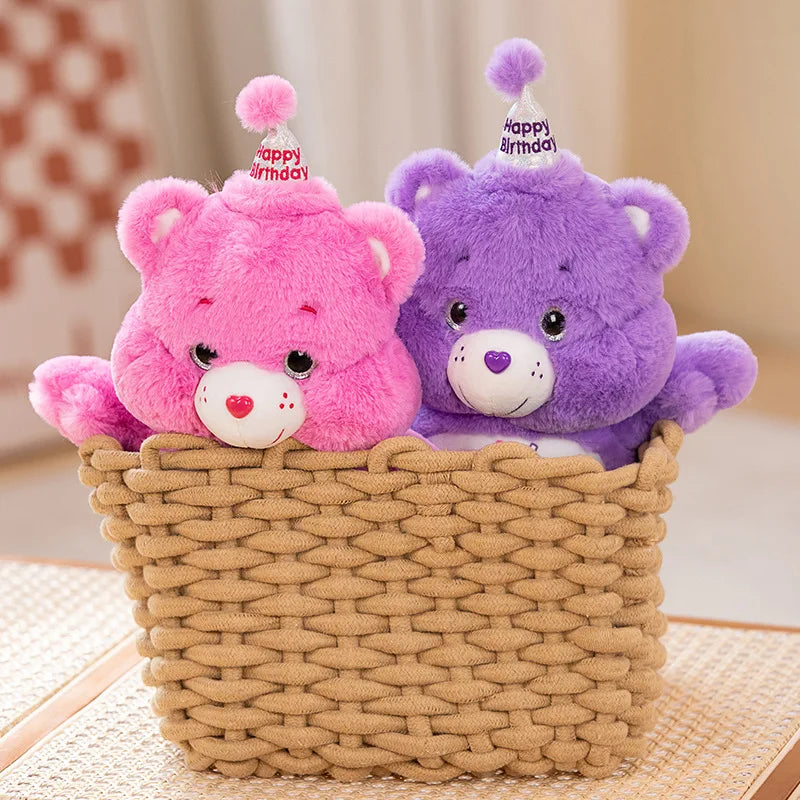 Care Bears Colorful Plush Bear Backpack