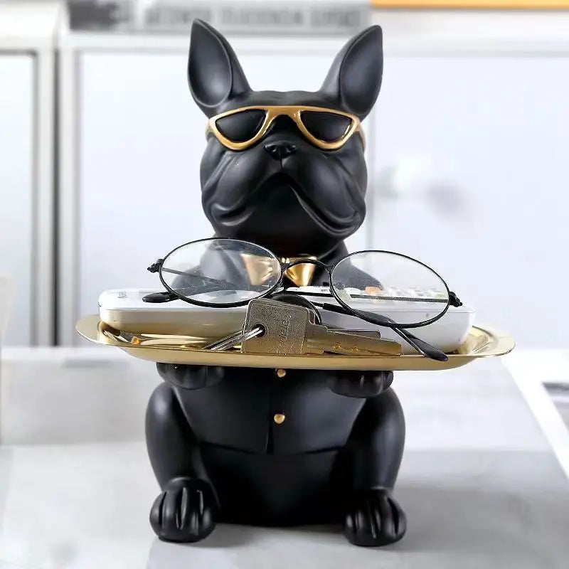 Multifunctional Tray with Bulldog Style