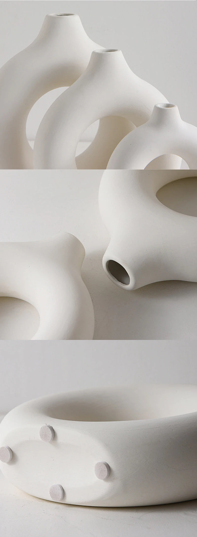 Decorative Plastic Vase for Living Room