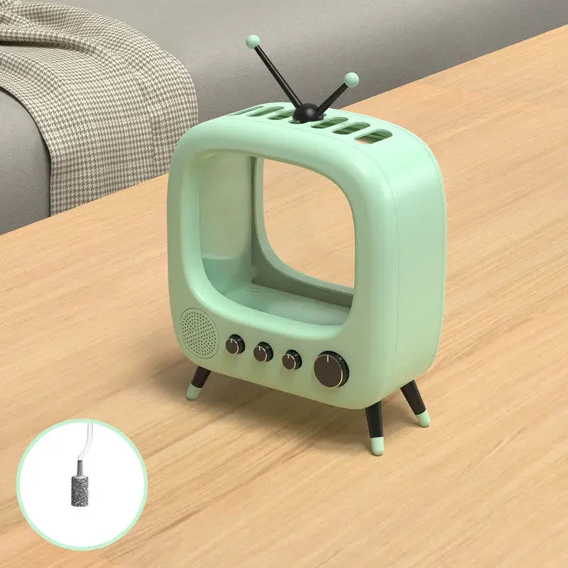 Cute Transparent Retro Tabletop Aquarium
