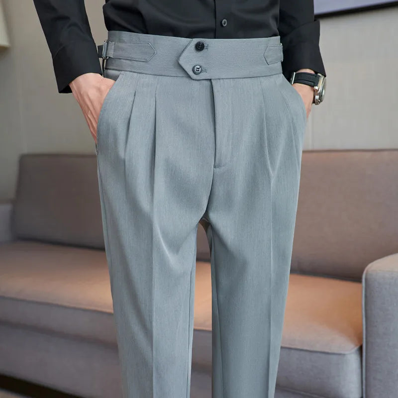 Men's slim fit office pants