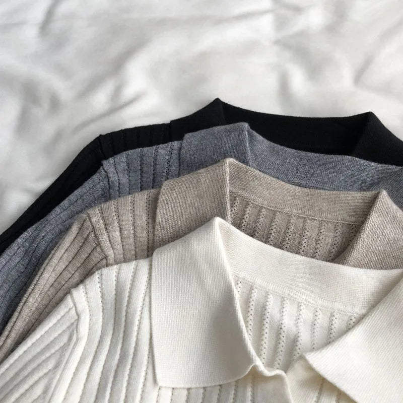 Stylish Korean Fashion Knitted Cardigan