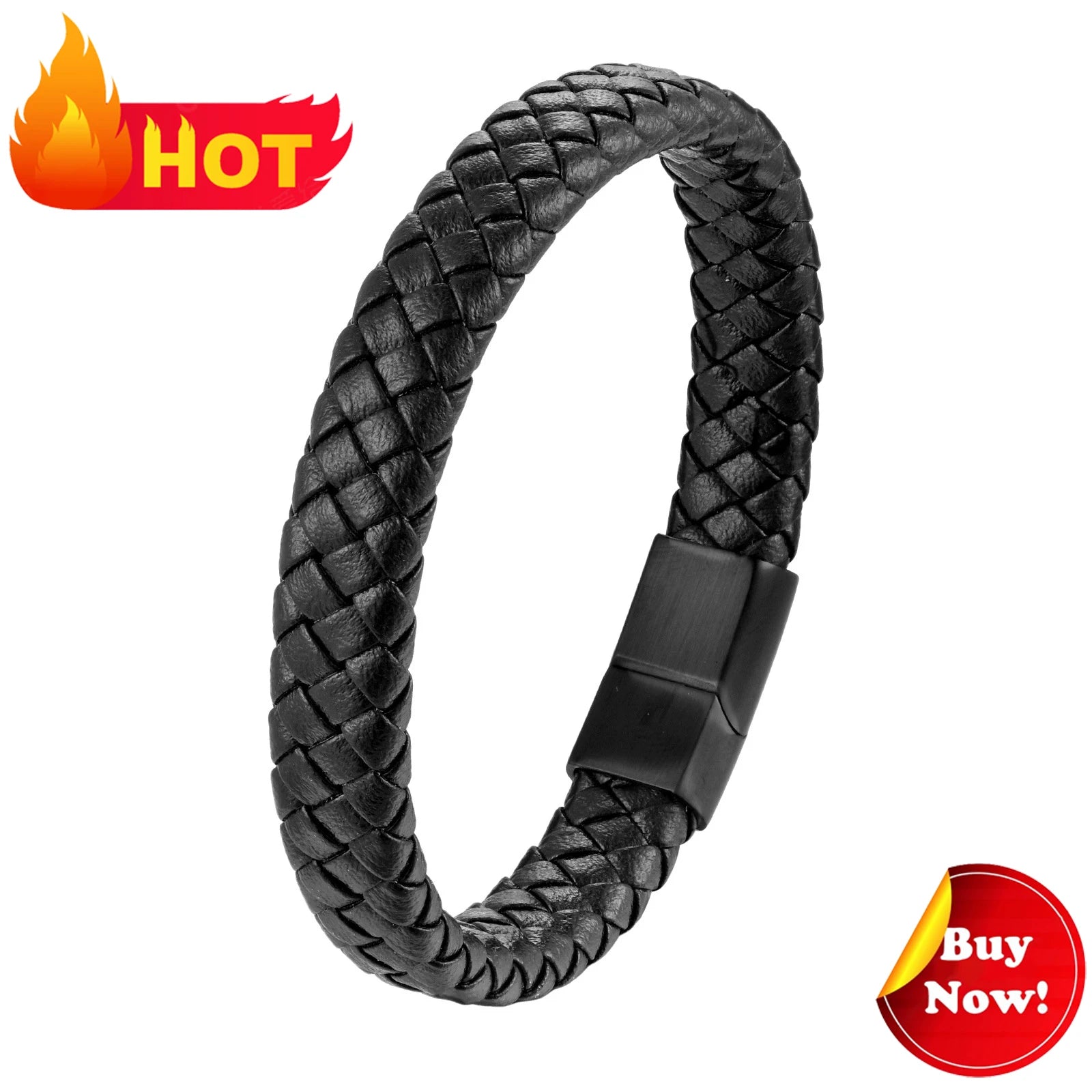 Leather Bracelet with Teeth Totem