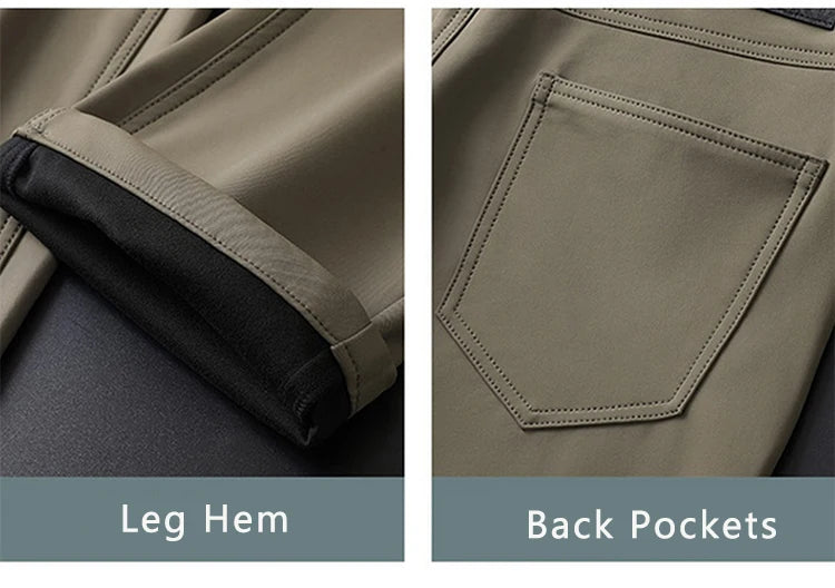 Men's slim fit pants with a modern fit
