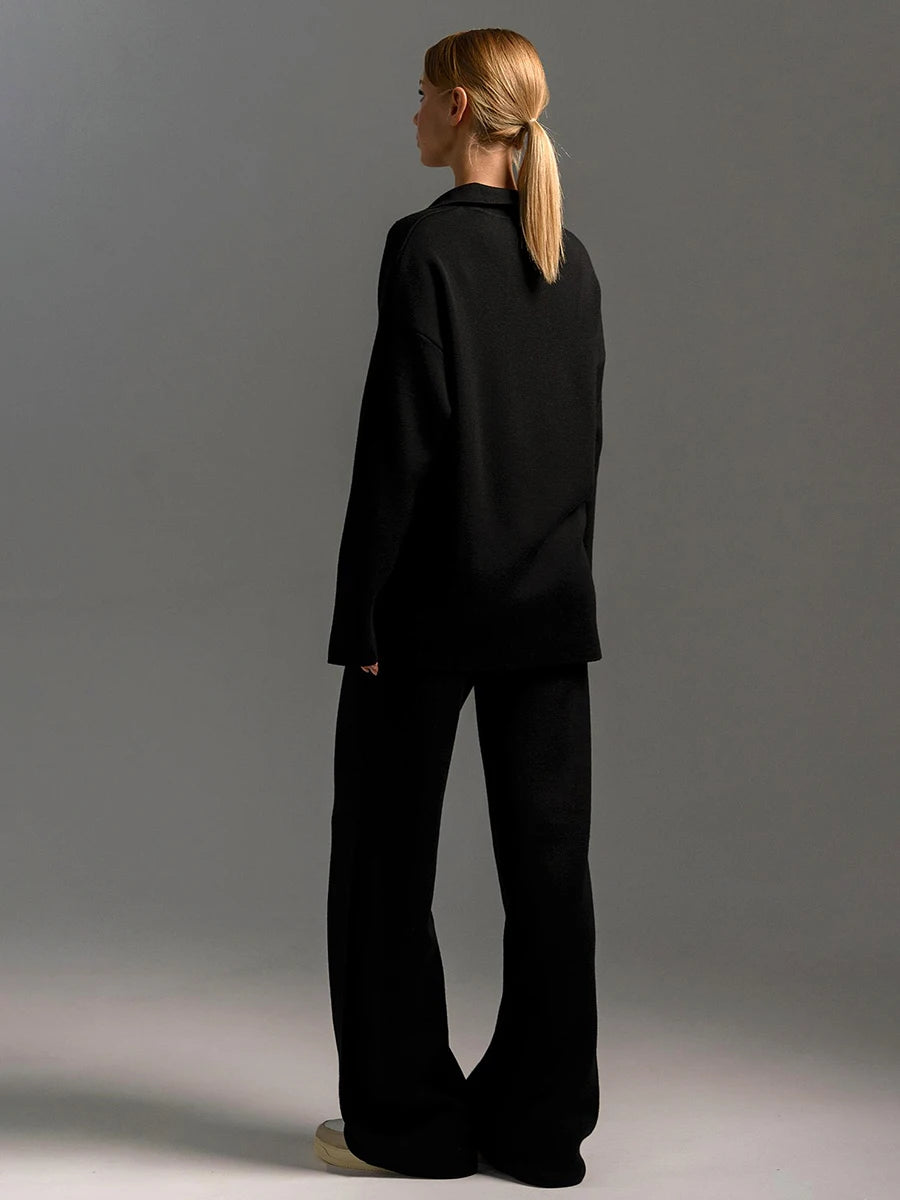 Thick Knit Winter Sweater and Pants Set