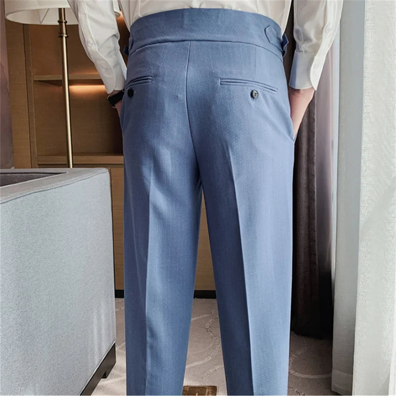 Men's slim fit office pants
