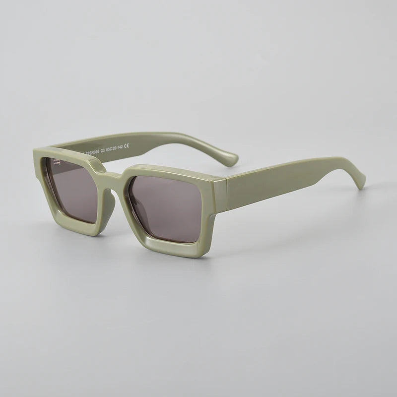 Retro Thick Acetate Sunglasses