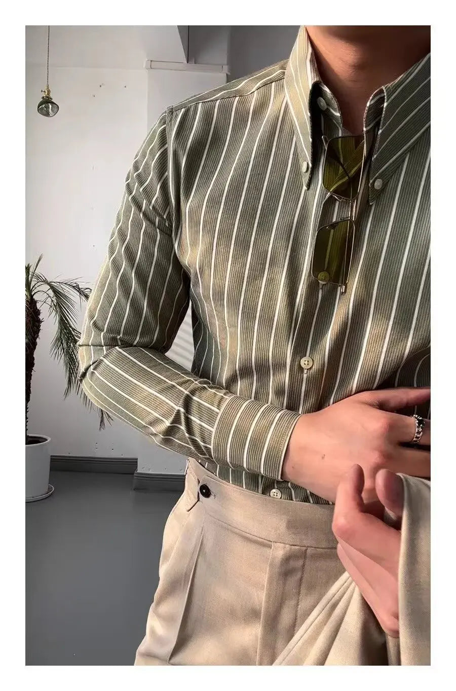 Striped Long Sleeve Shirt