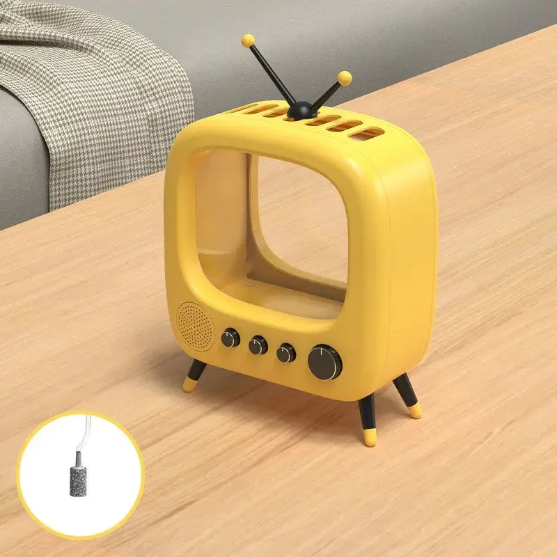 Cute Transparent Retro Tabletop Aquarium