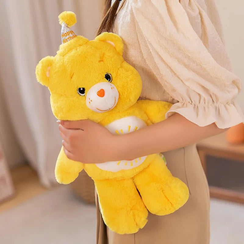 Care Bears Colorful Plush Bear Backpack