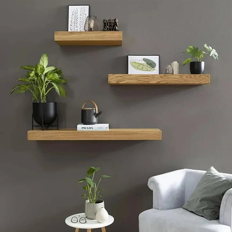 Shelf with Hidden and Sophisticated Storage Solution