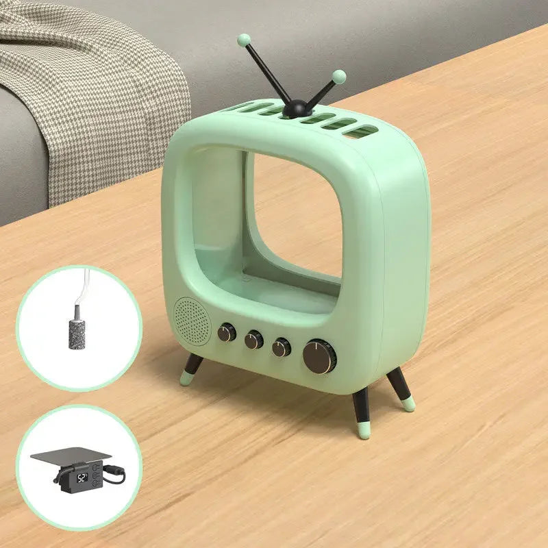 Cute Transparent Retro Tabletop Aquarium