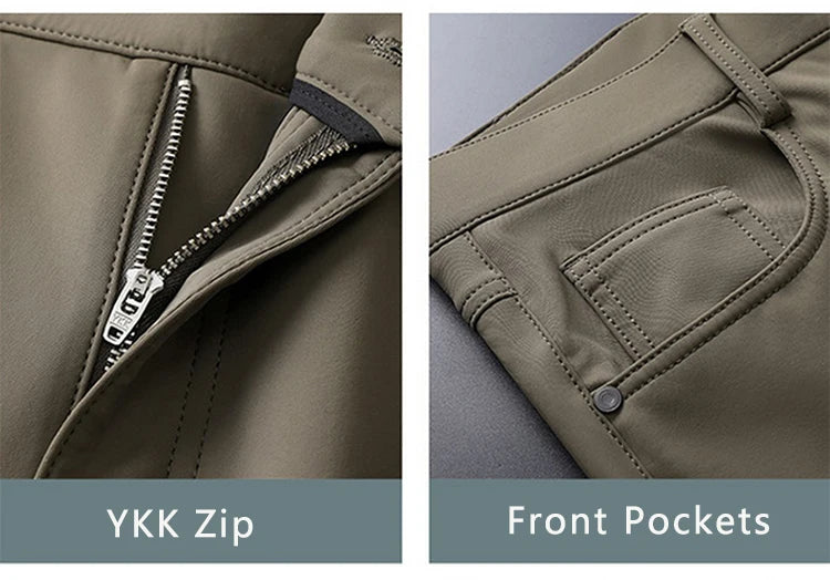 Men's slim fit pants with a modern fit
