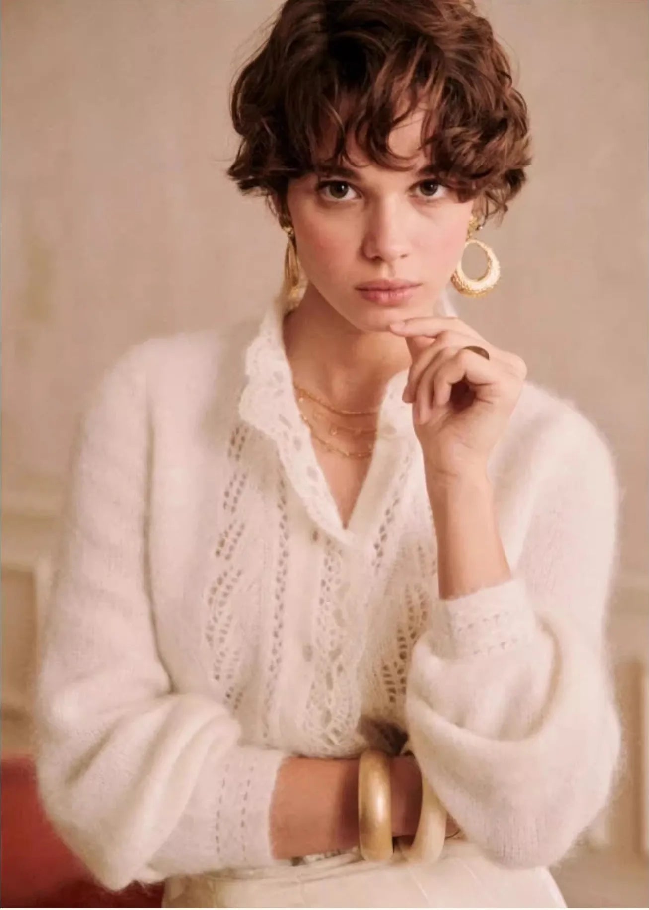 French Style Knitted Cardigan