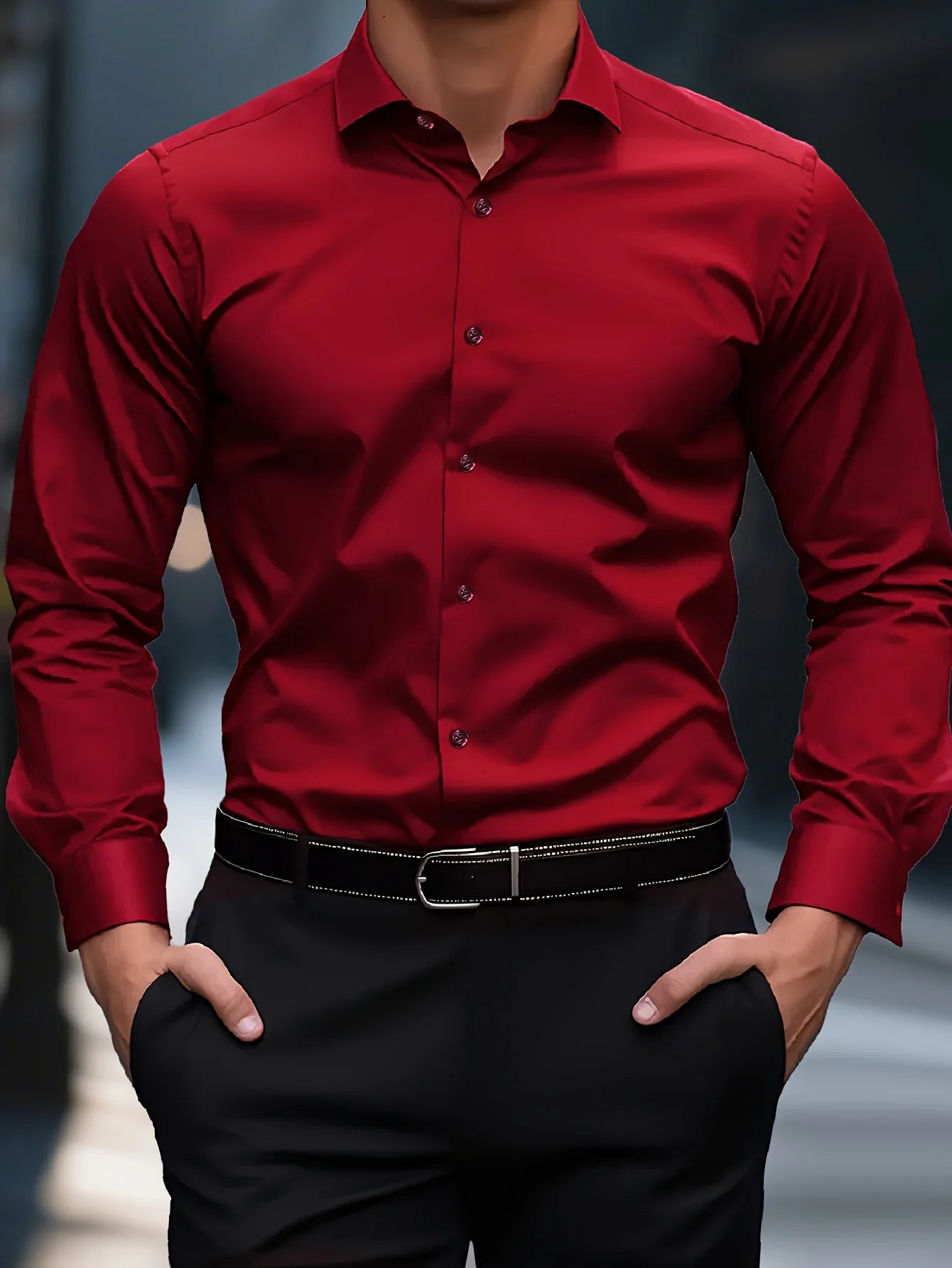 Elegant and Versatile Dress Shirt