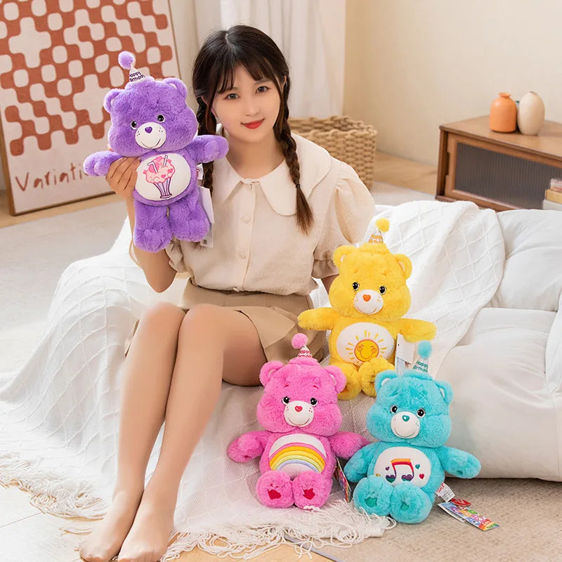 Care Bears Colorful Plush Bear Backpack