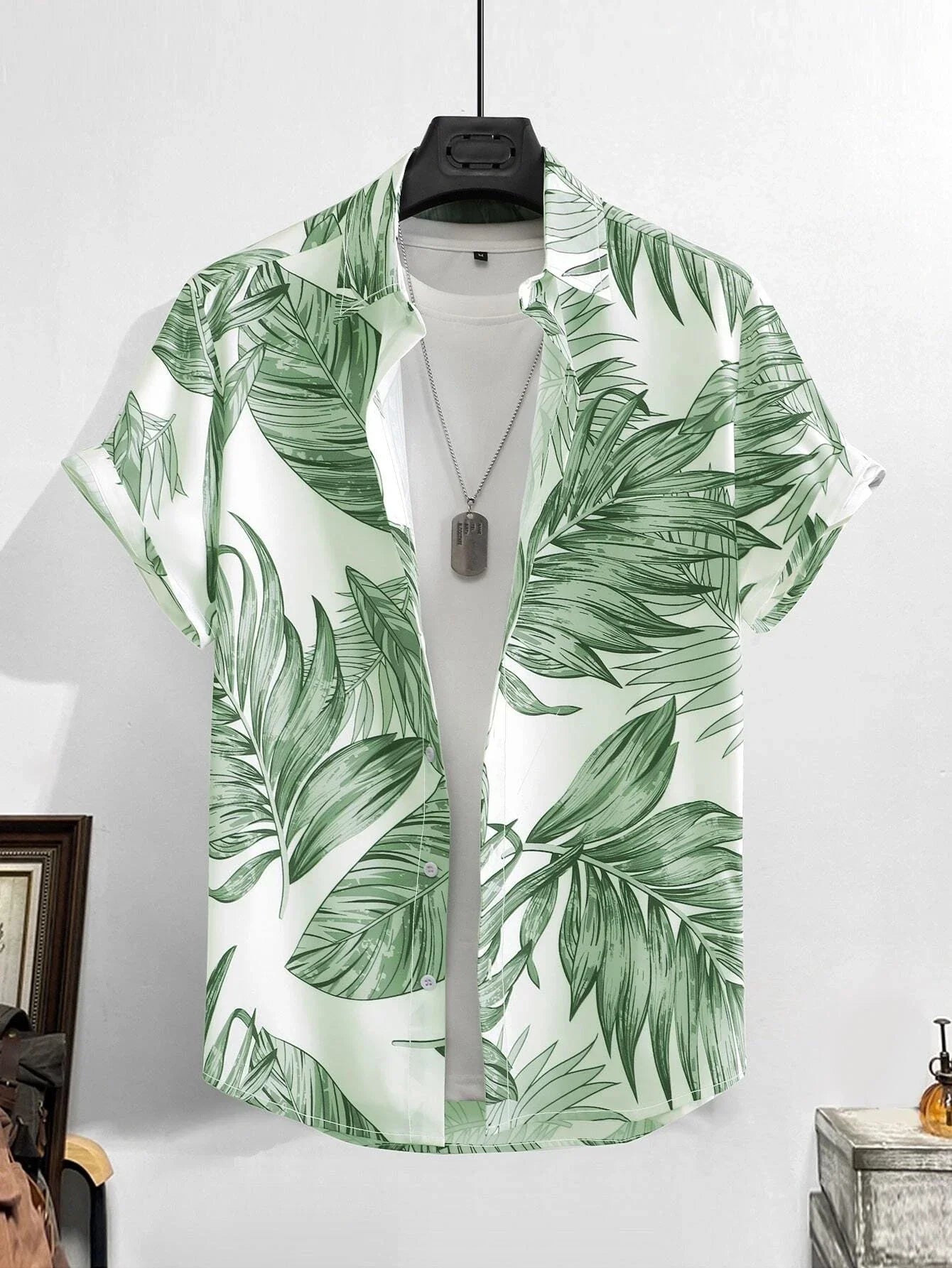 Stylish Vintage Men's Beach Shirt