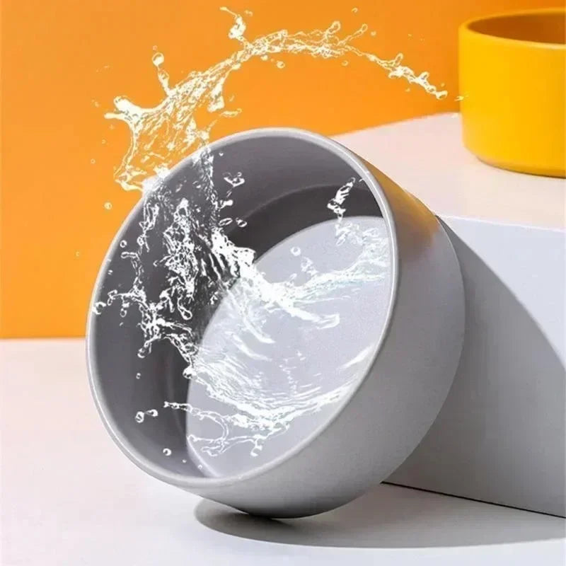 Wooden Bowl with Stand for Pets