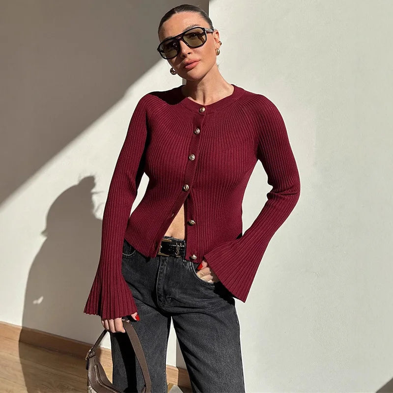 High street style slim fit cardigan