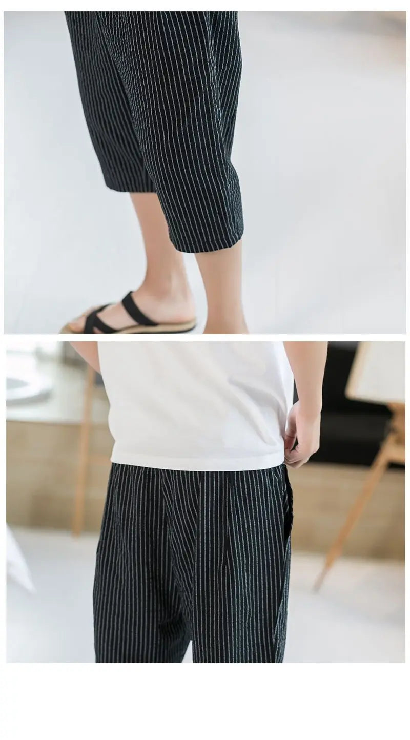 Polyester Cropped Pants