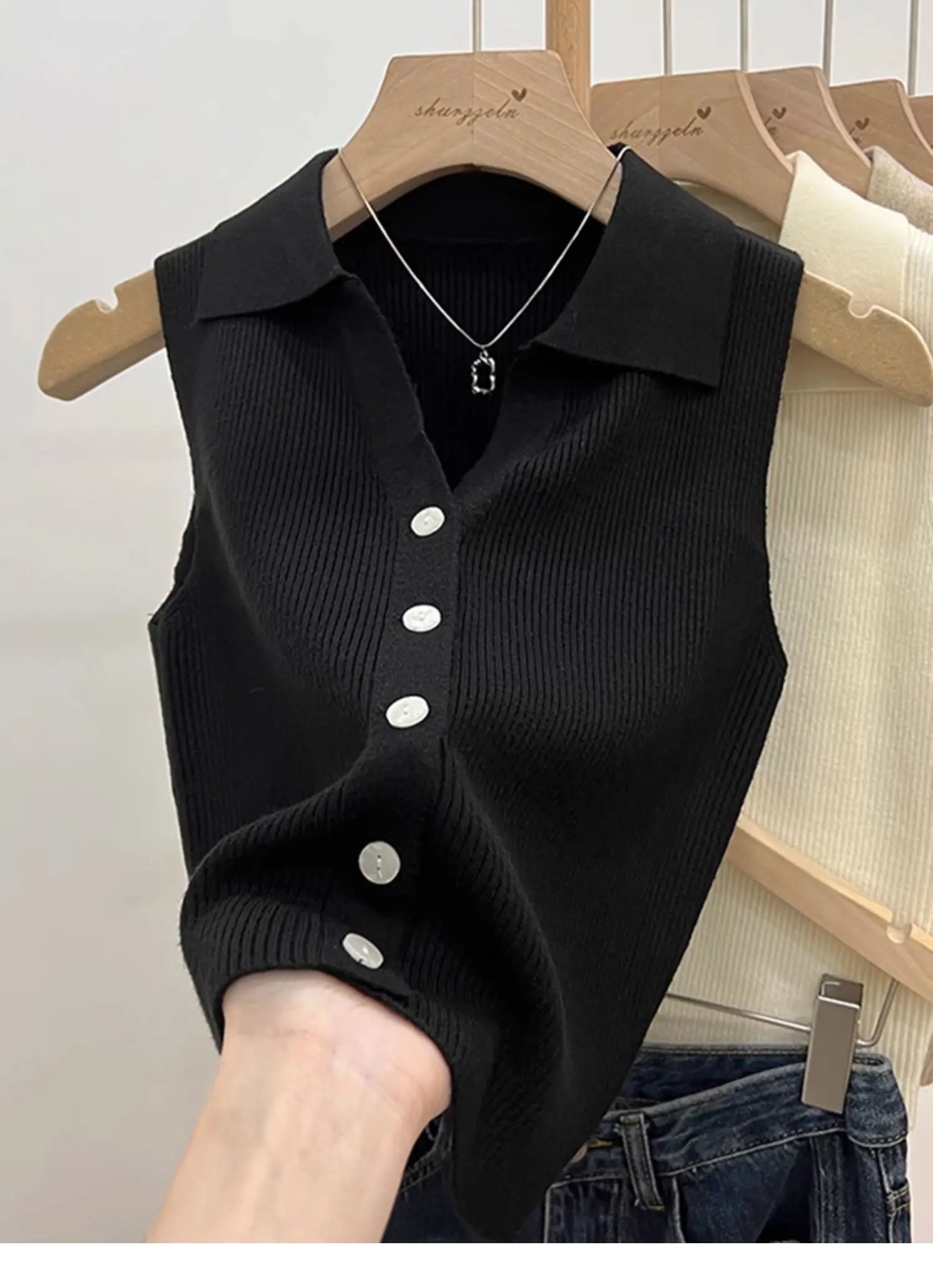 Slim Korean Knitted Cardigan
