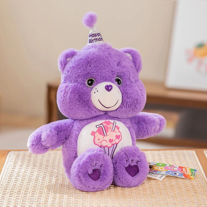 Care Bears Colorful Plush Bear Backpack