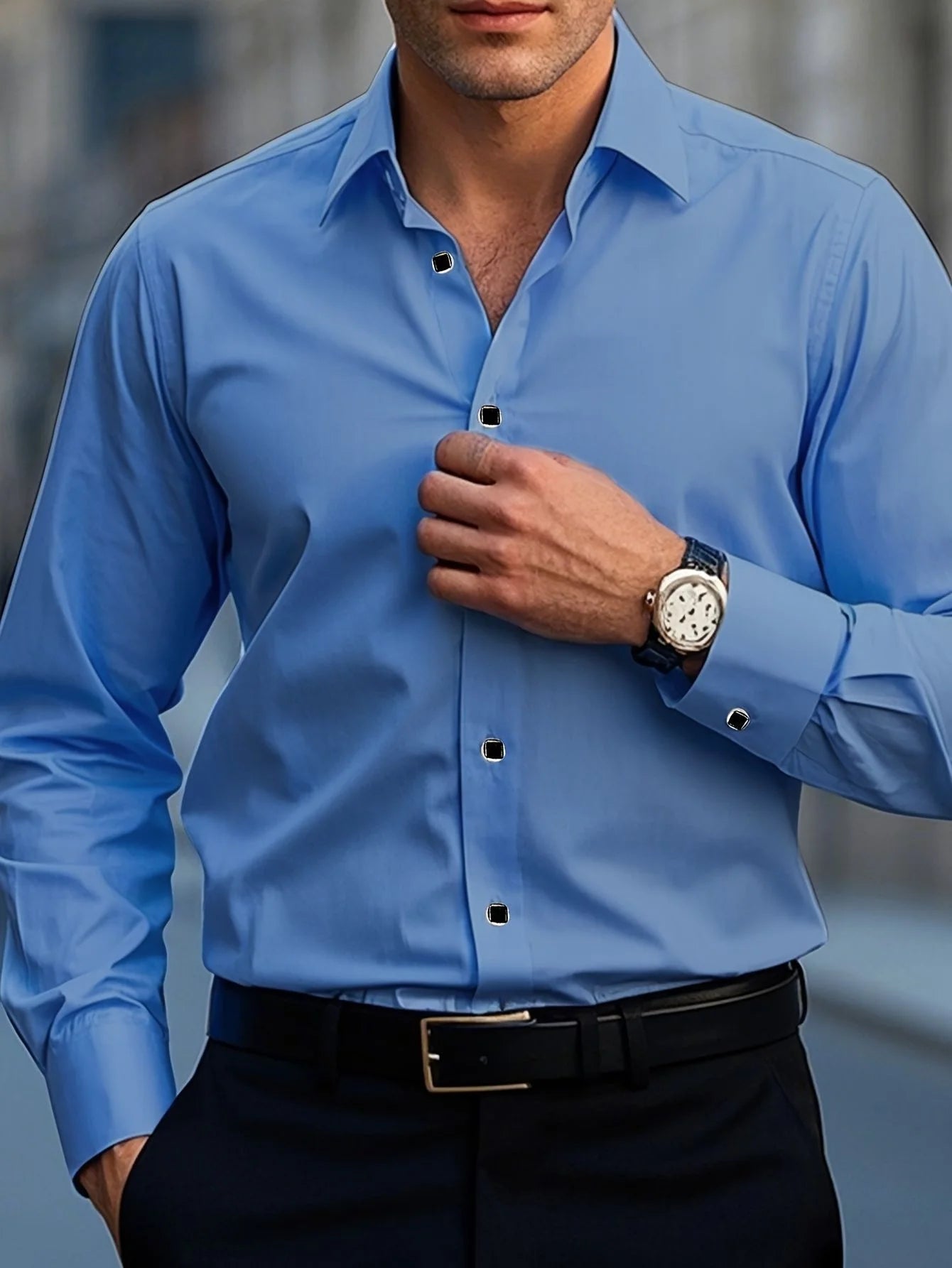 Elegant and Versatile Dress Shirt