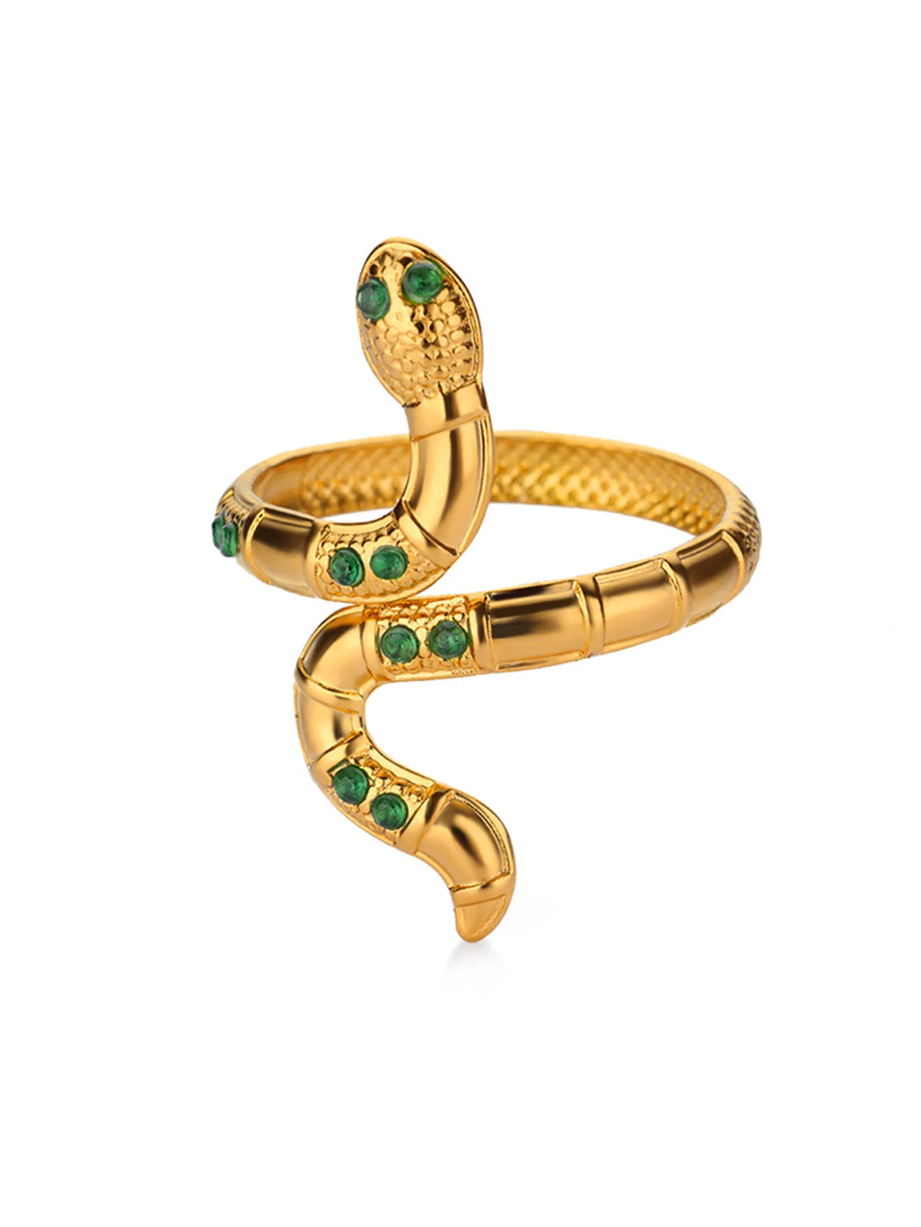 Snake Ring in 18K Gold Plated Stainless Steel