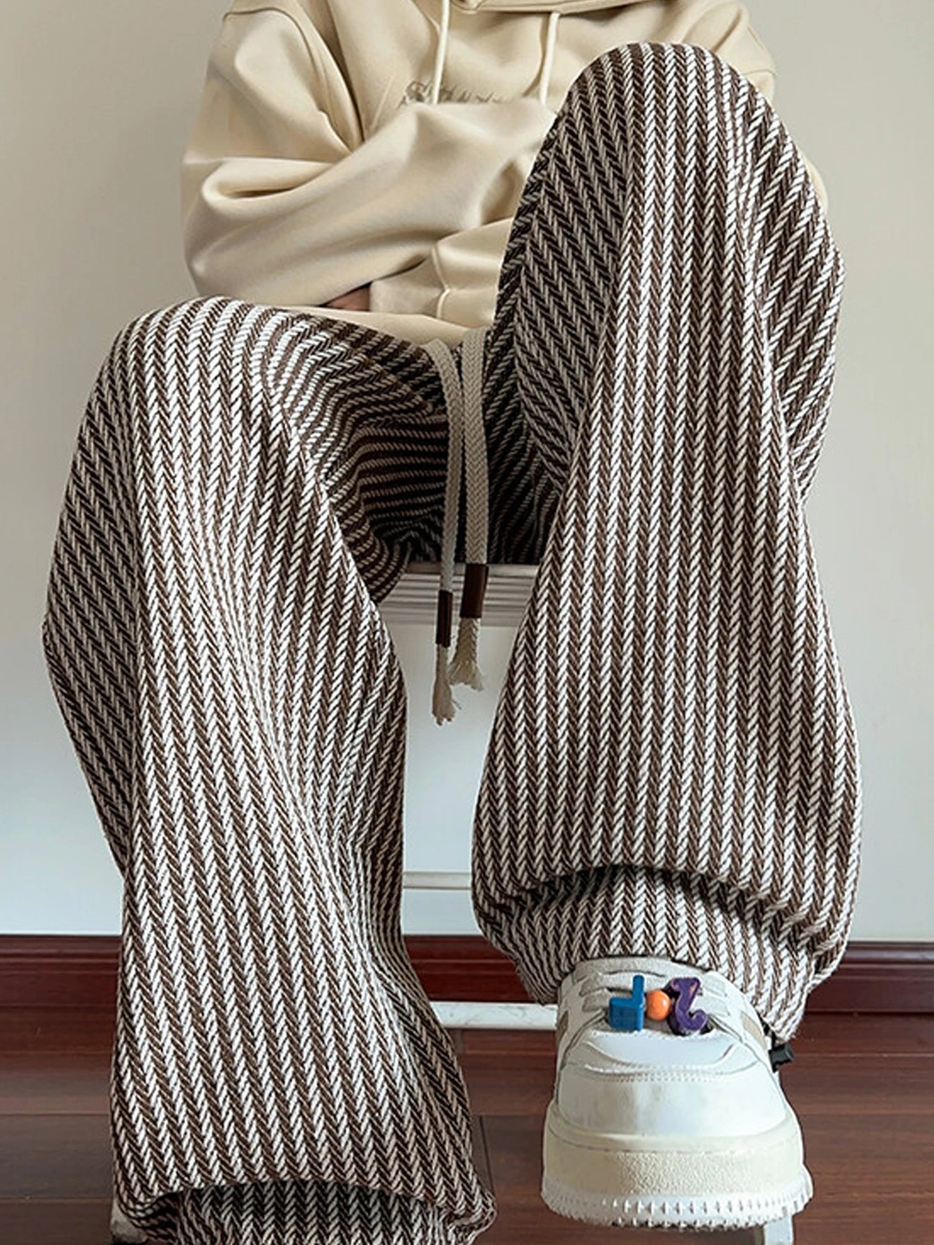 Casual Striped Pants